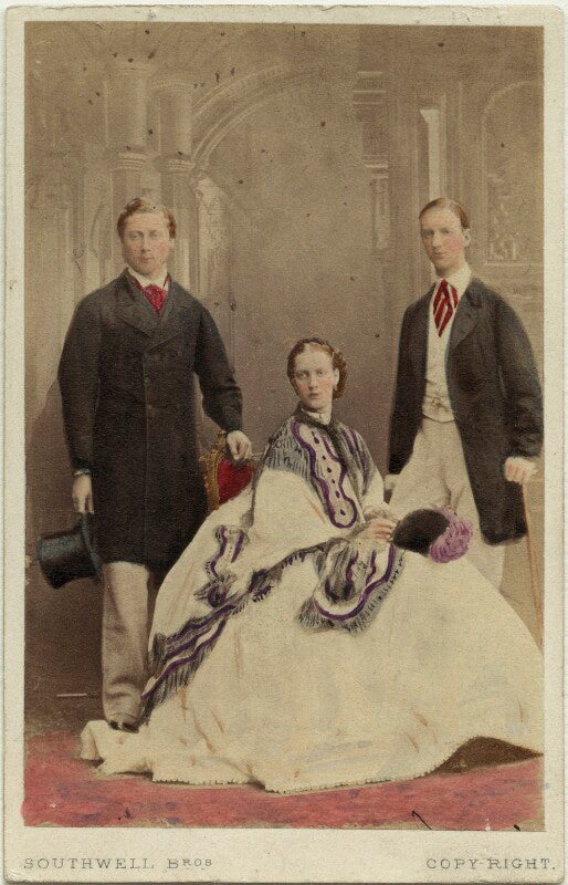 King edward vii; queen alexandra; george i, king of greece npg ax46759