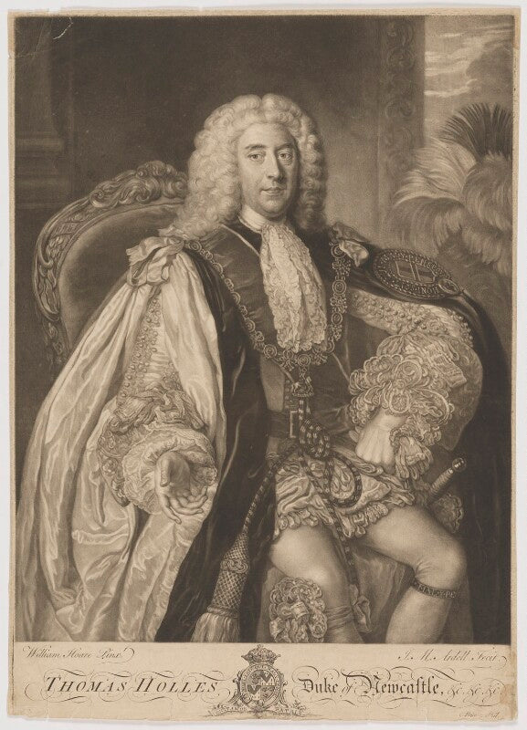 Thomas pelham holles, 1st duke of newcastle under lyne npg d3721