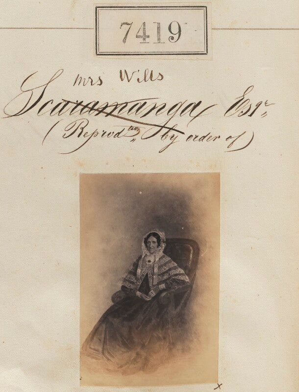 Mrs wills npg ax57322