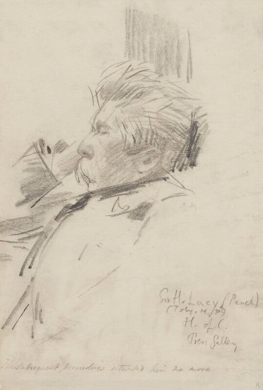 Sir henry william lucy npg 2334