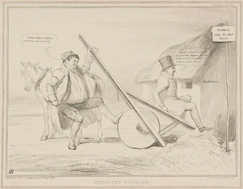 Shooting rubbish (daniel o'connell; joseph hume) npg d41435