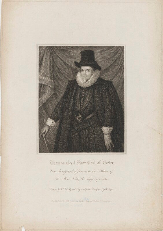 Thomas cecil, 1st earl of exeter npg d36618
