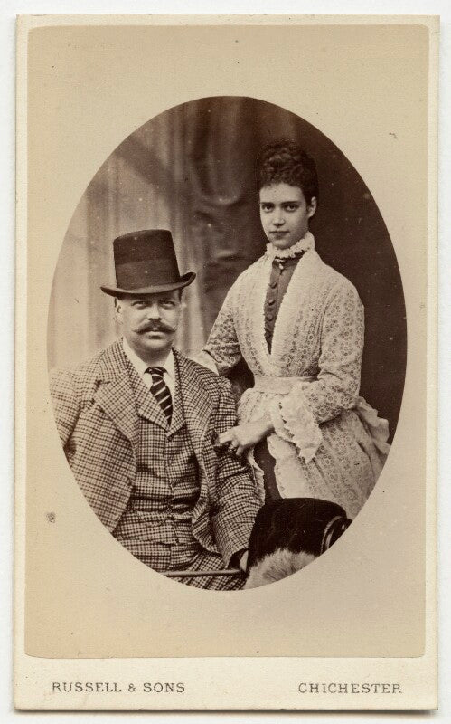 Alexander iii, emperor of russia; maria feodorovna, empress of russia (princess dagmar) npg ax28401