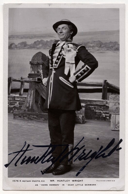 Huntley wright as hans hansen in 'dear little denmark' npg x27548