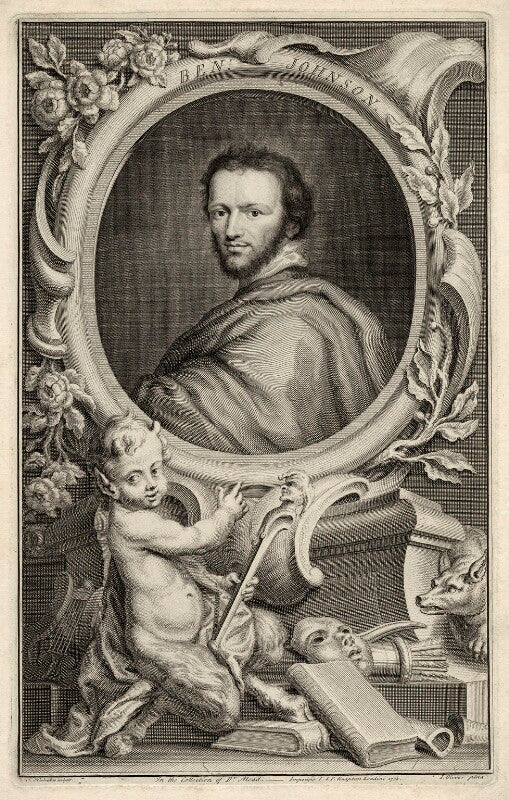 Called benjamin ('ben') jonson npg d27955