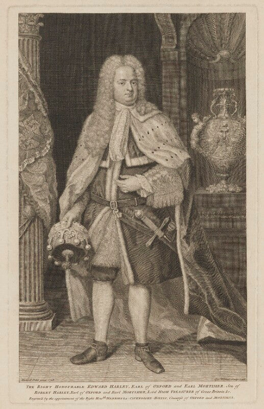 Edward harley, 2nd earl of oxford npg d39488