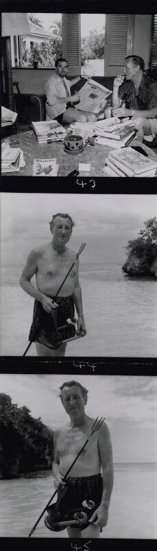 Alan john ross; ian fleming npg x195030