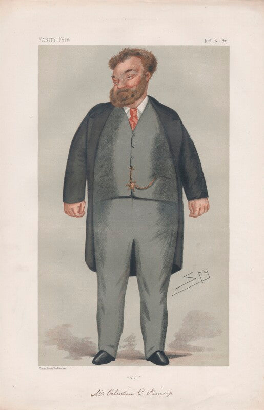 Valentine cameron prinsep ('men of the day. no. 144.') npg d43779