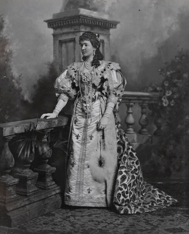 Princess louise, duchess of connaught (née princess of prussia) as anne of austria npg ax36417