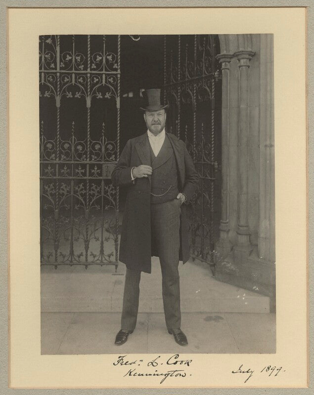 Sir frederick lucas cook, 2nd bt npg x15732