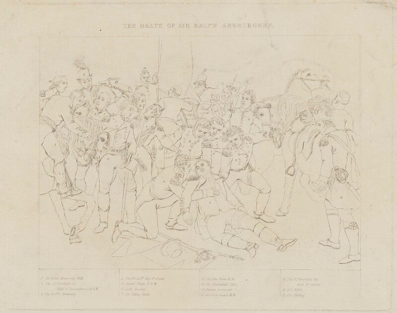 Key to the death of sir ralph abercromby npg d7544