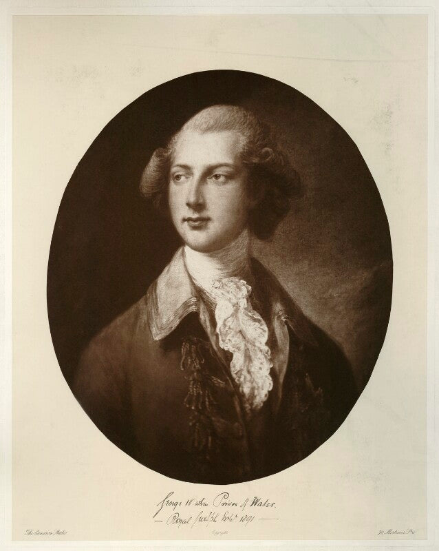 King george iv when prince of wales npg d33331