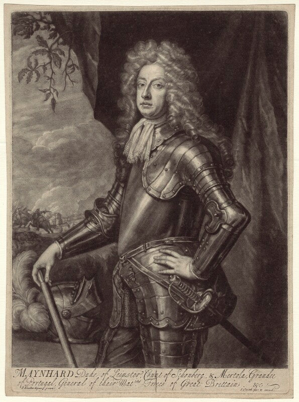 Meinhard de schomberg, 3rd duke of schomberg npg d31200