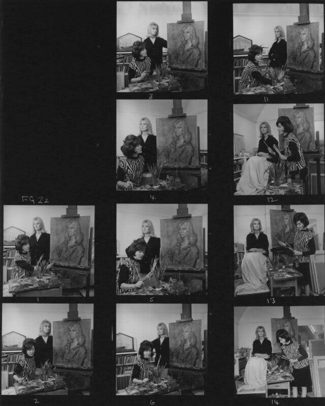 Nicolette elaine katherine (née harrison), marchioness of londonderry; molly bishop npg x195392