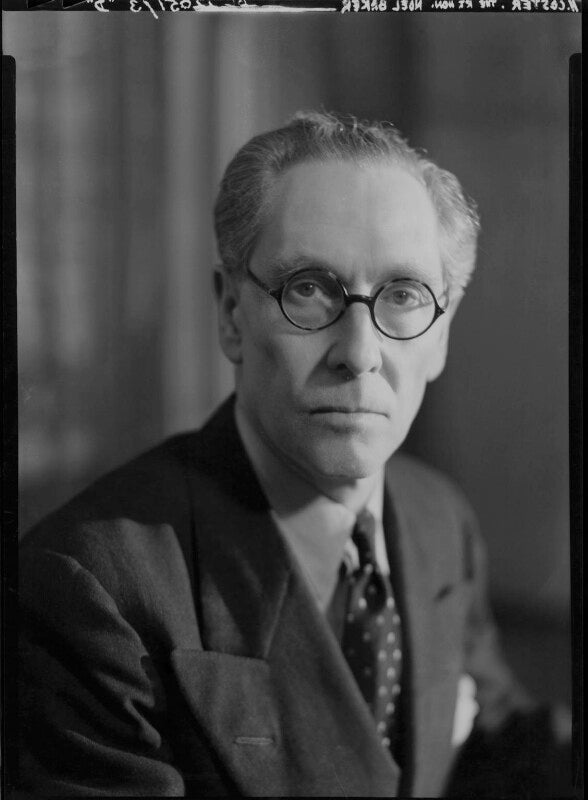 Philip john noel baker, baron noel baker npg x2678