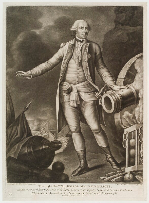 George augustus eliott, 1st baron heathfield npg d20455