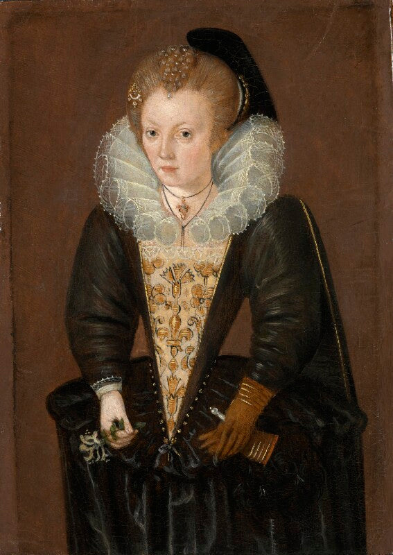 Unknown woman, possibly lady arabella stuart npg 1723