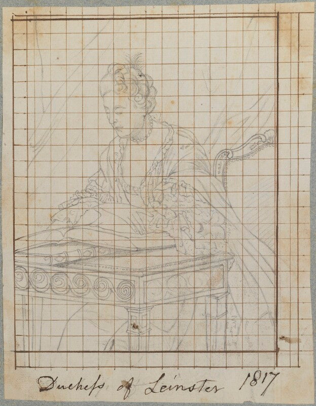 Emilia mary ('emily') fitzgerald (née lennox), duchess of leinster npg d17730