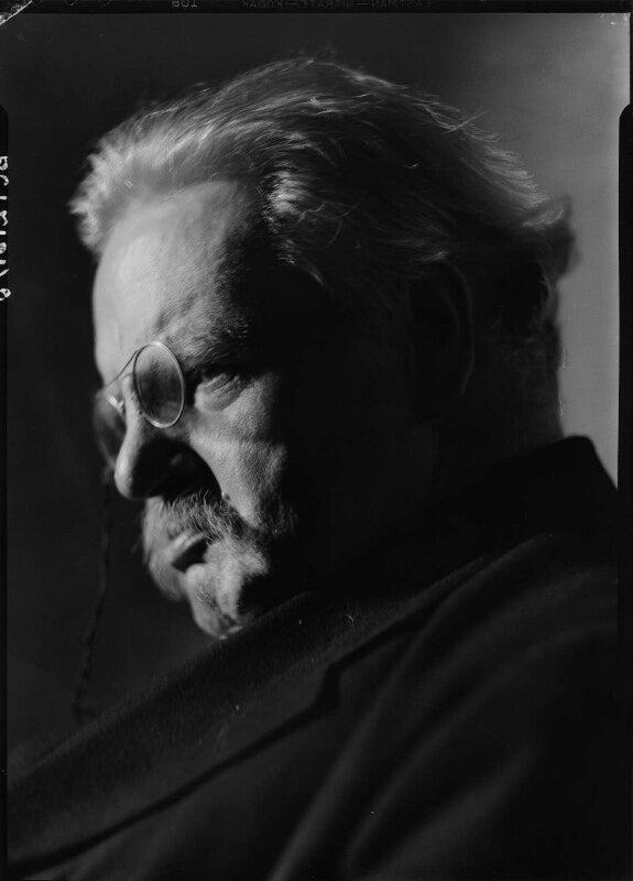 G.k. chesterton npg x10753