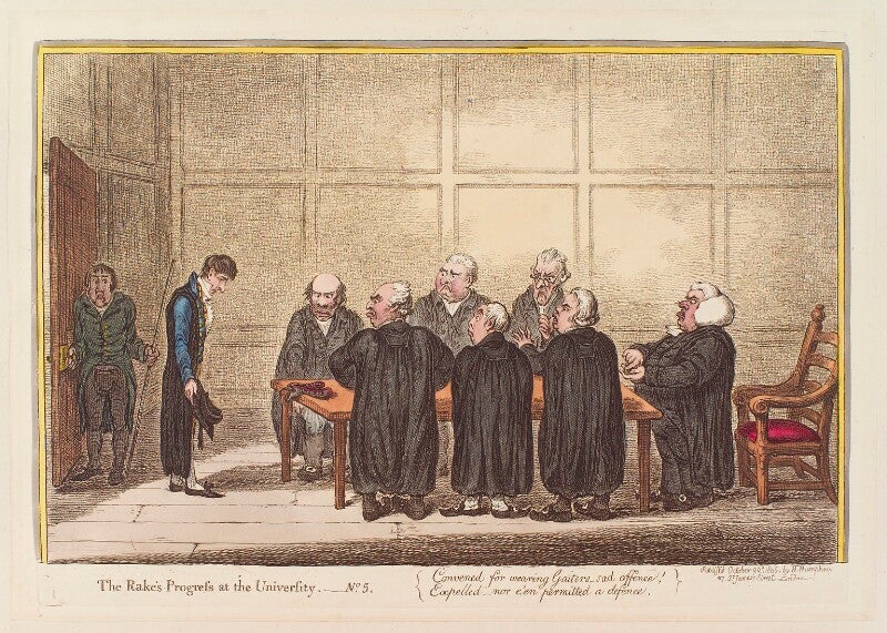 'the rake's progress at the university, no 5' npg d12878