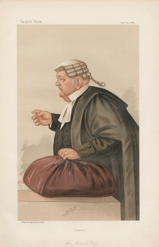 Samuel pope ('men of the day. no. 346.') npg d44257