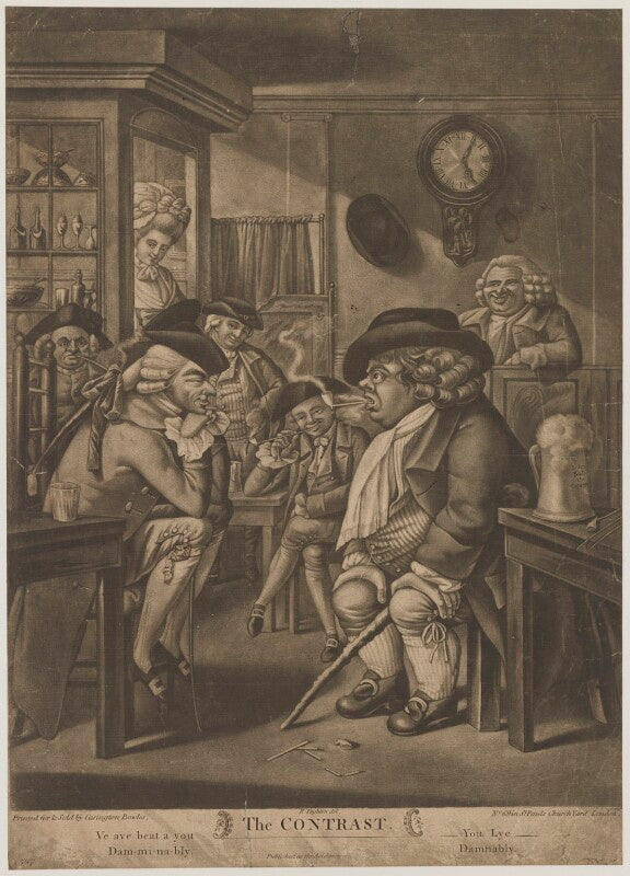 The contrast (includes john bull) npg d47046