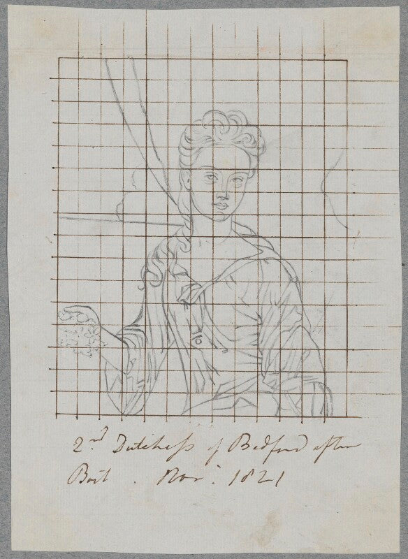 Elizabeth russell (née howland), duchess of bedford npg d17203