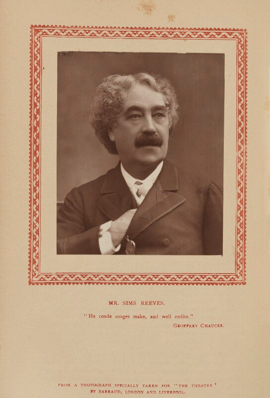 (john) sims reeves npg ax9336