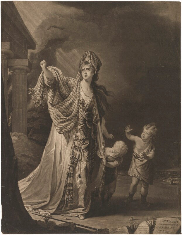 Mary ann yates in the character of medea npg d36245