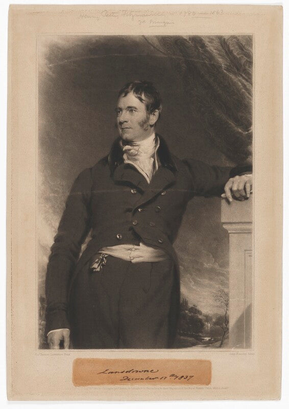 Henry petty fitzmaurice, 3rd marquess of lansdowne npg d37172