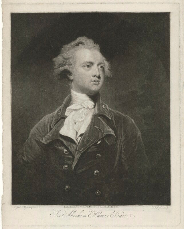 Sir abraham hume, 2nd bt npg d36375