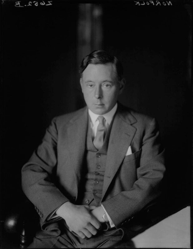 Bernard marmaduke fitzalan howard, 16th duke of norfolk npg x163082