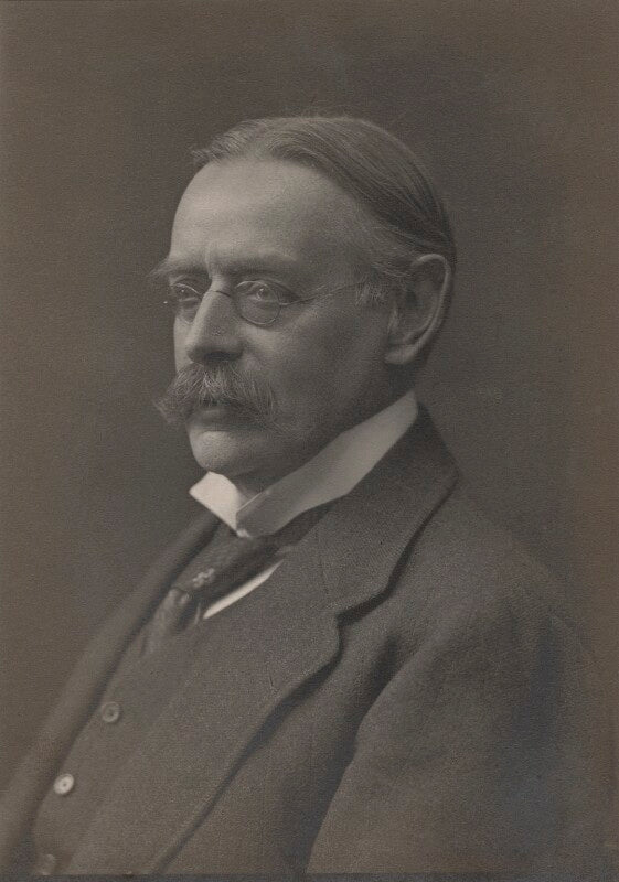 Sir edmund william gosse npg x38473