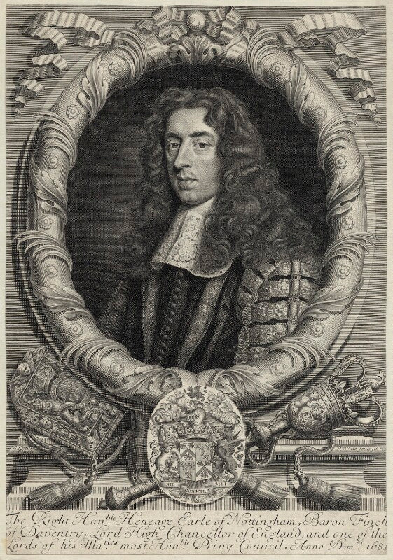 Heneage finch, 1st earl of nottingham npg d29858