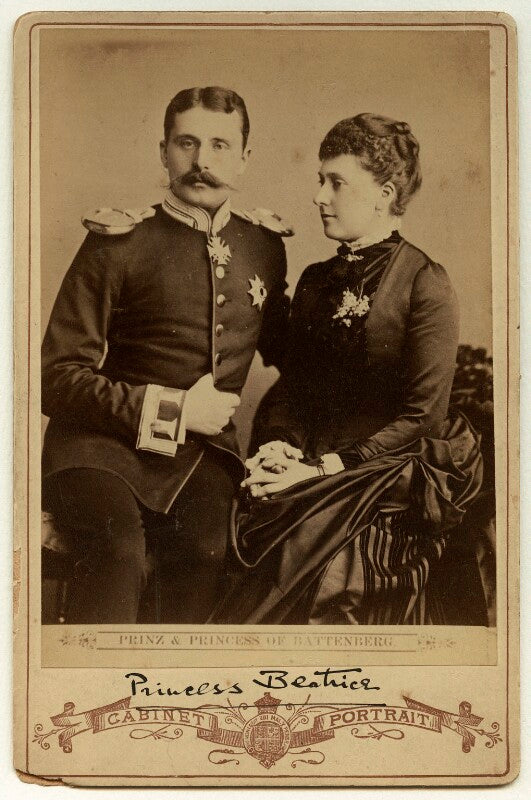 Prince henry maurice of battenberg; princess beatrice of battenberg npg x32978