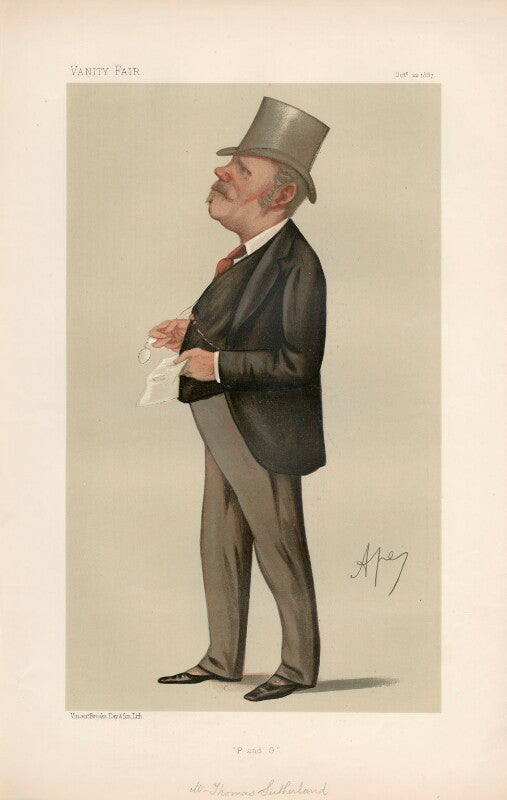 Sir thomas sutherland ('statesmen. no. 531.') npg d44355
