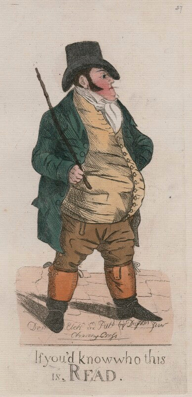 Mr read ('if you'd know who this is, read') npg d13310