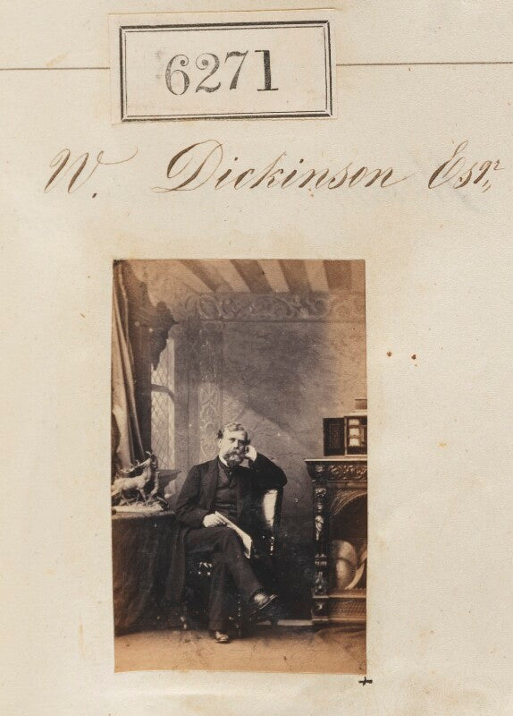 Mr w. dickinson npg ax56216