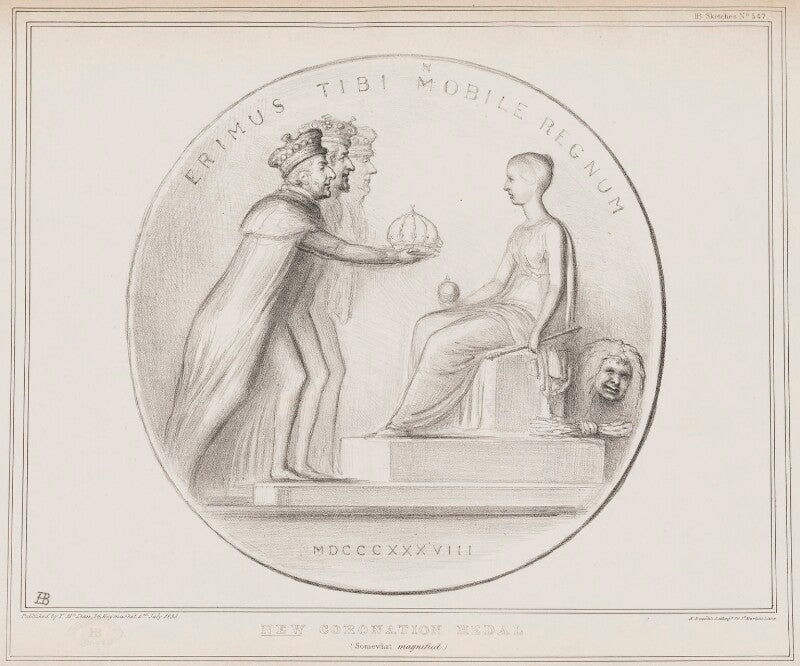 New coronation medal npg d41481