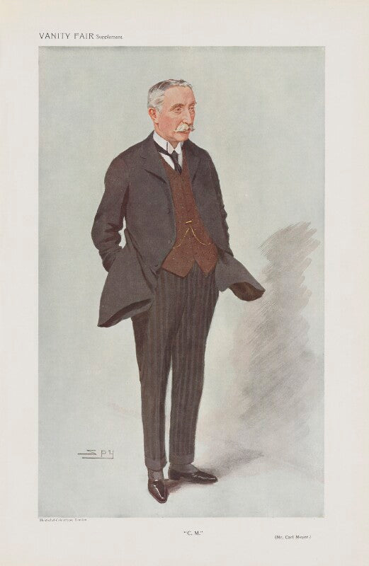 Sir carl ferdinand meyer, 1st bt ('men of the day. no. 1163. "c. m."') npg d45477