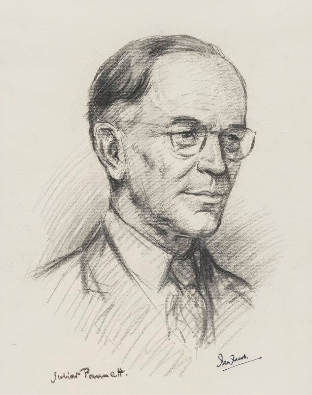 Sir (edward) ian claud jacob npg 6037