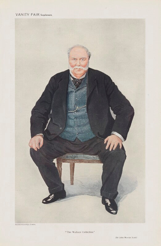 Sir john edward arthur murray scott ('men of the day. no. 1167. "the wallace collection."') npg d45481