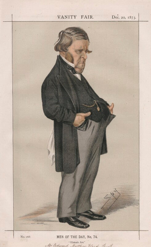 Edward matthew ward ('men of the day, no. 74.') npg d43619