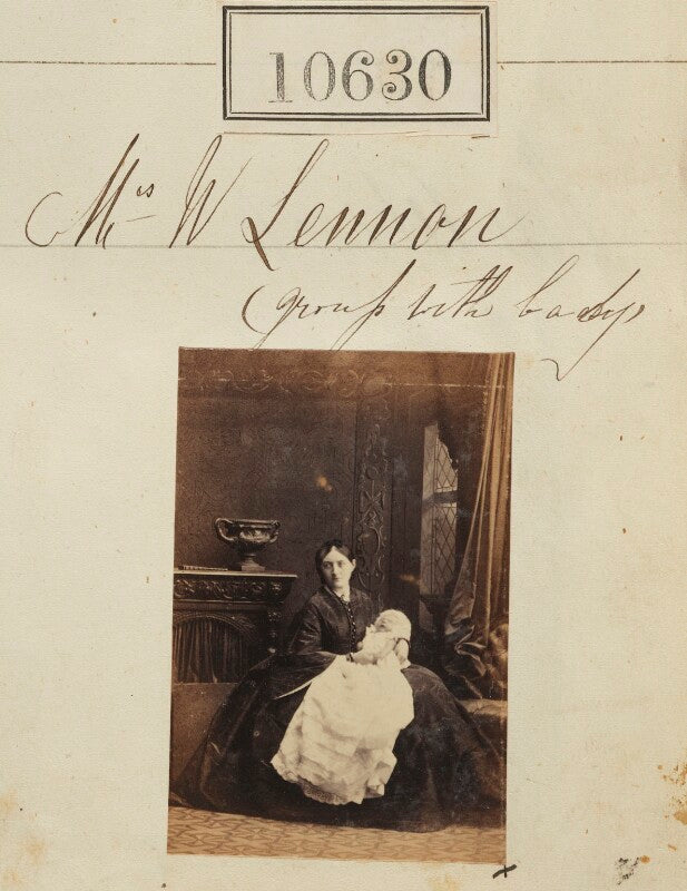 Mrs w. lennon (group with baby) npg ax60344
