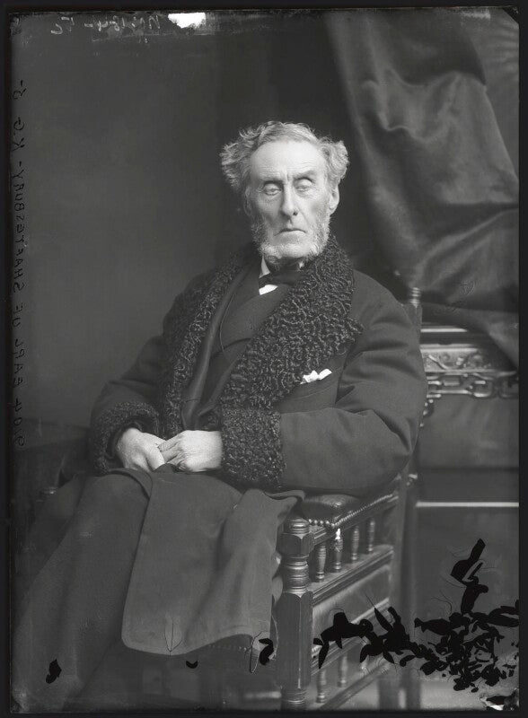 Anthony ashley cooper, 7th earl of shaftesbury npg x96514