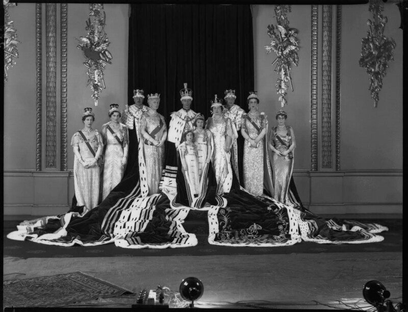 Royal group on the occasion of the coronation of king george vi npg x32331