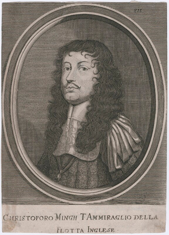 Sir christopher myngs npg d47464