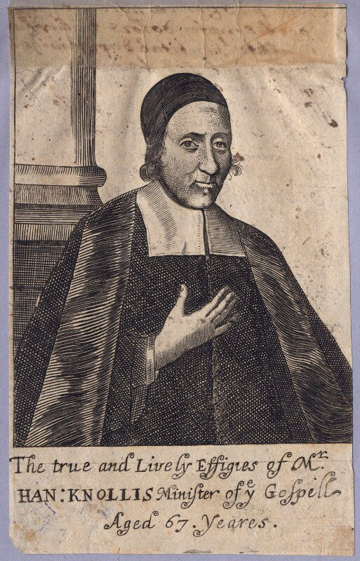 Hanserd knollys npg d3503