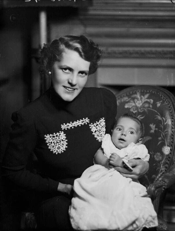 Francis m.b. rugman; cyrille maud (née barclay), lady rugman npg x178565