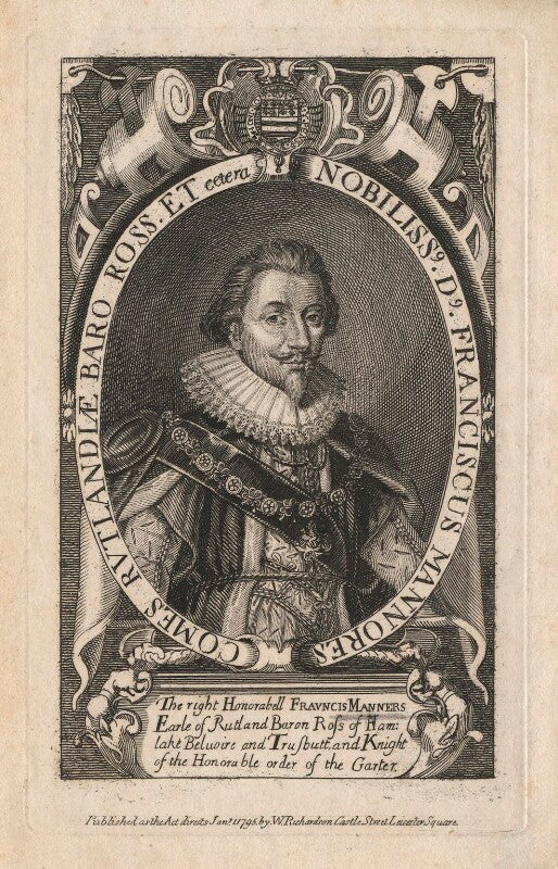 Francis manners, 6th earl of rutland npg d5865